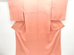 時代人物模様織り出し色無地着物